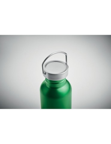 Bouteille publicitaire simple paroi 500 ml FLORENCE SING Couleurs : vert Matières : acier inoxydable recyclé objet promo petit b