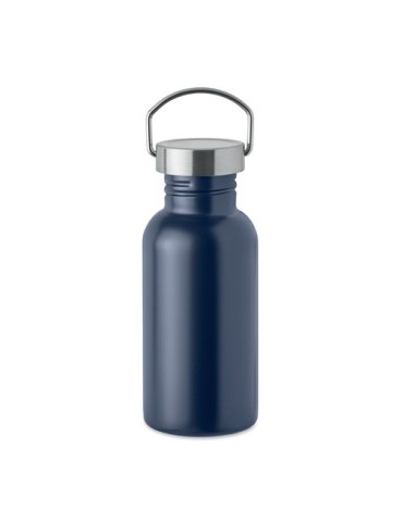 Bouteille publicitaire simple paroi 500 ml FLORENCE SING Couleurs : bleu marine Matières : acier inoxydable recyclé cadeau colla