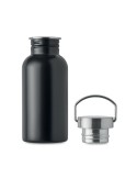 Bouteille publicitaire simple paroi 500 ml FLORENCE SING Couleurs : noir Matières : acier inoxydable recyclé objet publicitaire 