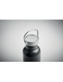 Bouteille publicitaire simple paroi 500 ml FLORENCE SING Couleurs : noir Matières : acier inoxydable recyclé goodies personnalis