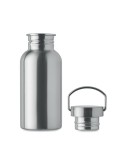 Bouteille publicitaire simple paroi 500 ml FLORENCE SING Couleurs : argenté mat Matières : acier inoxydable recyclé cadeau clien
