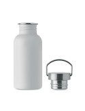 Bouteille publicitaire simple paroi 500 ml FLORENCE SING Couleurs : blanc Matières : acier inoxydable recyclé goodies entreprise