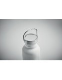 Bouteille publicitaire simple paroi 500 ml FLORENCE SING Couleurs : blanc Matières : acier inoxydable recyclé marquage couleur é