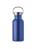 Bouteille publicitaire simple paroi 500 ml FLORENCE SING Couleurs : bleu Matières : acier inoxydable recyclé marquage laser ultr