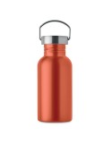 Bouteille publicitaire simple paroi 500 ml FLORENCE SING Couleurs : orange Matières : acier inoxydable recyclé livraison express