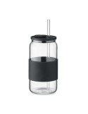Gobelet publicitaire en verre 550ml BOROSIP Matières : borosilicate Couleurs : noir