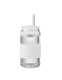 Gobelet publicitaire en verre 550ml BOROSIP Matières : borosilicate Couleurs : blanc cadeau entreprise pas cher