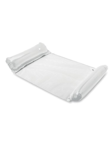Hamac flottant gonflable publicitaire personnalisé HAMAFLOAT Matières : PVC Couleurs : blanc accessoire événementiel unique