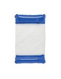 Hamac flottant gonflable publicitaire personnalisé HAMAFLOAT Matières : PVC Couleurs : bleu royal impression haute définition