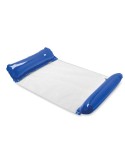 Hamac flottant gonflable publicitaire personnalisé HAMAFLOAT Matières : PVC Couleurs : bleu royal cadeau client original