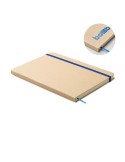 Carnet A5 publicitaire à couleur révélée ROUTE Couleurs : bleu Matières : carton de lait recyclé