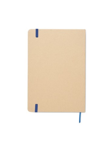 Carnet A5 publicitaire à couleur révélée ROUTE Couleurs : bleu Matières : carton de lait recyclé 2
