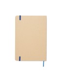 Carnet A5 publicitaire à couleur révélée ROUTE Couleurs : bleu Matières : carton de lait recyclé impression haute définition