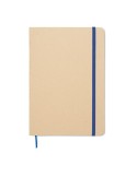 Carnet A5 publicitaire à couleur révélée ROUTE Couleurs : bleu Matières : carton de lait recyclé goodies entreprise design