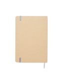 Carnet A5 publicitaire à couleur révélée ROUTE Couleurs : argenté Matières : carton de lait recyclé objet promotionnel éco-respo