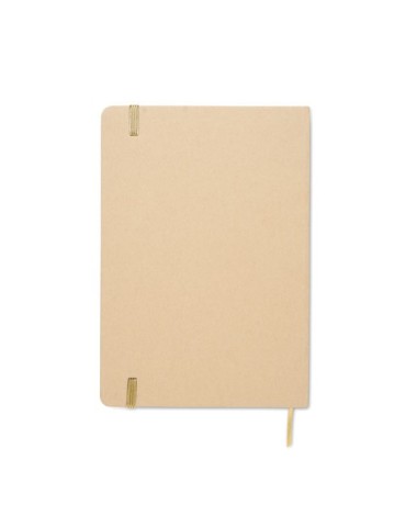 Carnet A5 publicitaire à couleur révélée ROUTE Couleurs : doré Matières : carton de lait recyclé livraison express 24h 48h