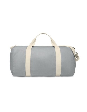 Sac de sport  320 gr/m² personnalisé MALDI Matières : coton recyclé Couleurs : gris impression logo haute qualité