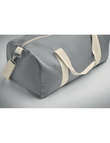 Sac de sport  320 gr/m² personnalisé MALDI Matières : coton recyclé Couleurs : gris goodies publicitaire événementiel