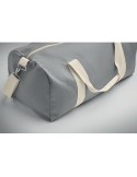 Sac de sport  320 gr/m² personnalisé MALDI Matières : coton recyclé Couleurs : gris goodies publicitaire événementiel