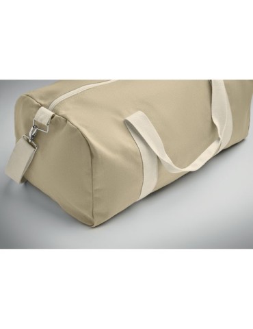 Sac de sport  320 gr/m² personnalisé MALDI Matières : coton recyclé Couleurs : kaki personnalisable avec votre logo
