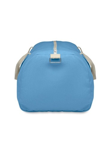 Sac de sport  320 gr/m² personnalisé MALDI Matières : coton recyclé Couleurs : turquoise cadeau collaborateur premium