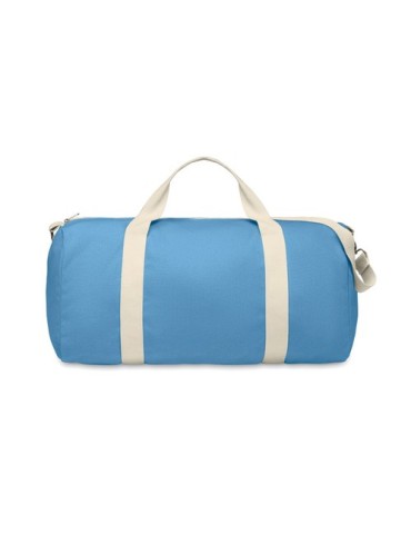 Sac de sport  320 gr/m² personnalisé MALDI Matières : coton recyclé Couleurs : turquoise accessoire événementiel unique