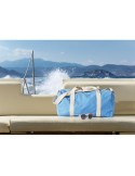 Sac de sport  320 gr/m² personnalisé MALDI Matières : coton recyclé Couleurs : turquoise personnalisation rapide en France