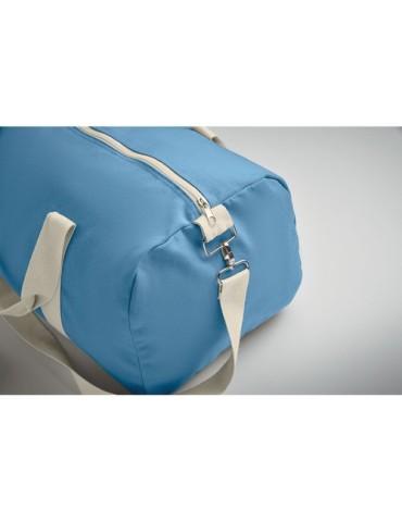 Sac de sport  320 gr/m² personnalisé MALDI Matières : coton recyclé Couleurs : turquoise goodies entreprise design