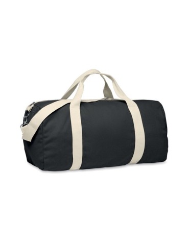 Sac de sport  320 gr/m² personnalisé MALDI Matières : coton recyclé Couleurs : noir cadeau entreprise pas cher