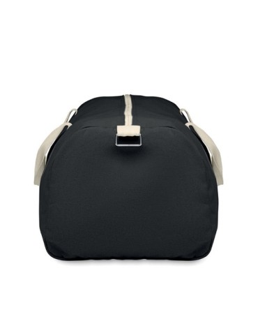 Sac de sport  320 gr/m² personnalisé MALDI Matières : coton recyclé Couleurs : noir cadeau affaires élégant
