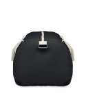Sac de sport  320 gr/m² personnalisé MALDI Matières : coton recyclé Couleurs : noir cadeau affaires élégant