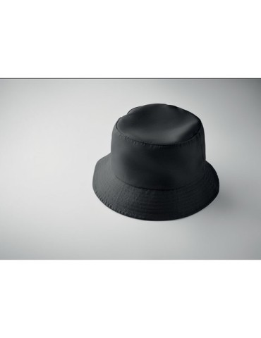 Bob publicitaire en polyester 150 gr/m² EMMER Matières : PET Couleurs : noir personnalisation sur mesure