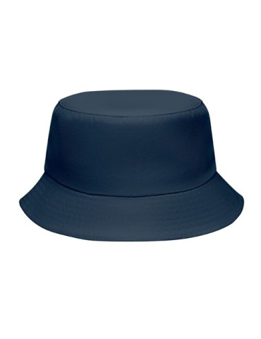 Bob publicitaire en polyester 150 gr/m² EMMER Matières : PET Couleurs : bleu marine objet promotionnel éco-responsable