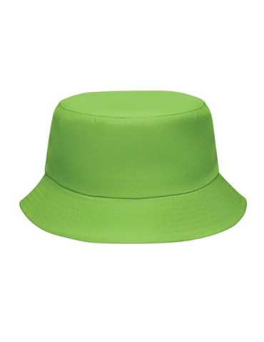 Bob publicitaire en polyester 150 gr/m² EMMER Matières : PET Couleurs : vert citron marquage laser ultra précis