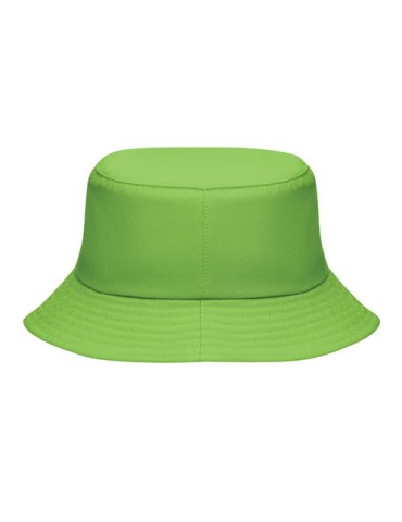 Bob publicitaire en polyester 150 gr/m² EMMER Matières : PET Couleurs : vert citron goodies personnalisé en stock