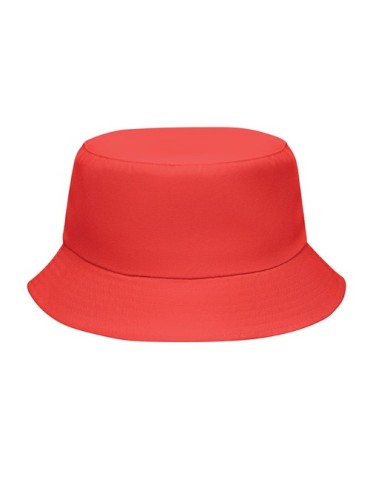 Bob publicitaire en polyester 150 gr/m² EMMER Matières : PET Couleurs : rouge impression haute définition
