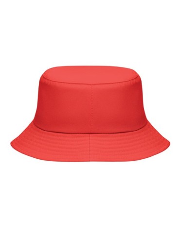 Bob publicitaire en polyester 150 gr/m² EMMER Matières : PET Couleurs : rouge objet publicitaire robuste