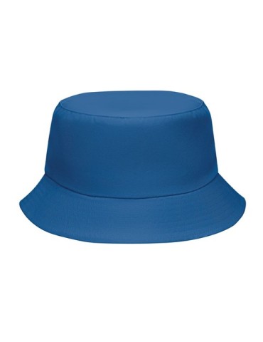 Bob publicitaire en polyester 150 gr/m² EMMER Matières : PET Couleurs : bleu royal goodies publicitaire événementiel