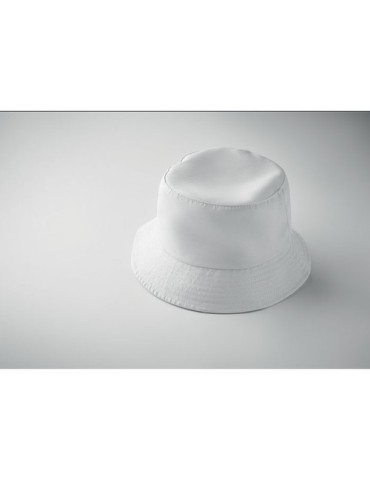 Bob publicitaire en polyester 150 gr/m² EMMER Matières : PET Couleurs : blanc cadeau entreprise pas cher