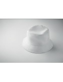 Bob publicitaire en polyester 150 gr/m² EMMER Matières : PET Couleurs : blanc cadeau entreprise pas cher