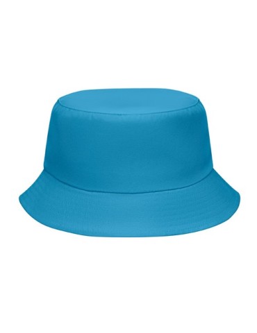 Bob publicitaire en polyester 150 gr/m² EMMER Matières : PET Couleurs : turquoise personnalisable avec votre logo