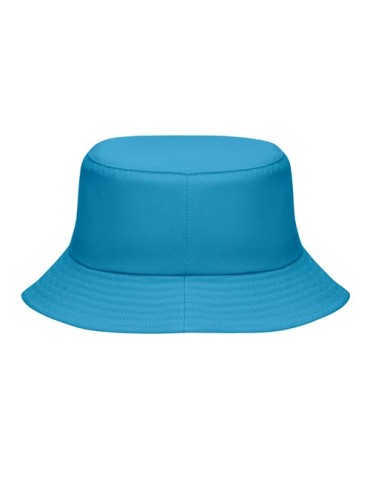 Bob publicitaire en polyester 150 gr/m² EMMER Matières : PET Couleurs : turquoise accessoire événementiel unique