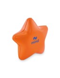 Étoile anti-stress publicitaire en PU STARLY Matières : PU Couleurs : orange accessoire événementiel unique