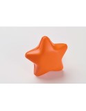 Étoile anti-stress publicitaire en PU STARLY Matières : PU Couleurs : orange marquage couleur éclatante