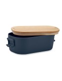 Boîte à lunch publicitaire en PP 700 ml LEKKER Matières : polypropylène (PP) Couleurs : bleu marine accessoire événementiel uniq