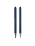 Set de stylos s en aluminium recyclé - ORWELL Matières : aluminium recyclé  Couleurs : bleu marine marquage laser ultra précis