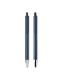 Set de stylos s en aluminium recyclé - ORWELL Matières : aluminium recyclé  Couleurs : bleu marine objet promotionnel éco-respon