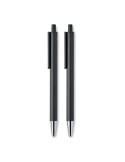 Set de stylos s en aluminium recyclé - ORWELL Matières : aluminium recyclé  Couleurs : noir accessoire événementiel unique