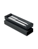 Set de stylos s en aluminium recyclé - ORWELL Matières : aluminium recyclé  Couleurs : blanc cadeau entreprise pas cher