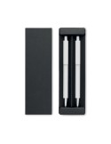 Set de stylos s en aluminium recyclé - ORWELL Matières : aluminium recyclé  Couleurs : blanc cadeau affaires élégant